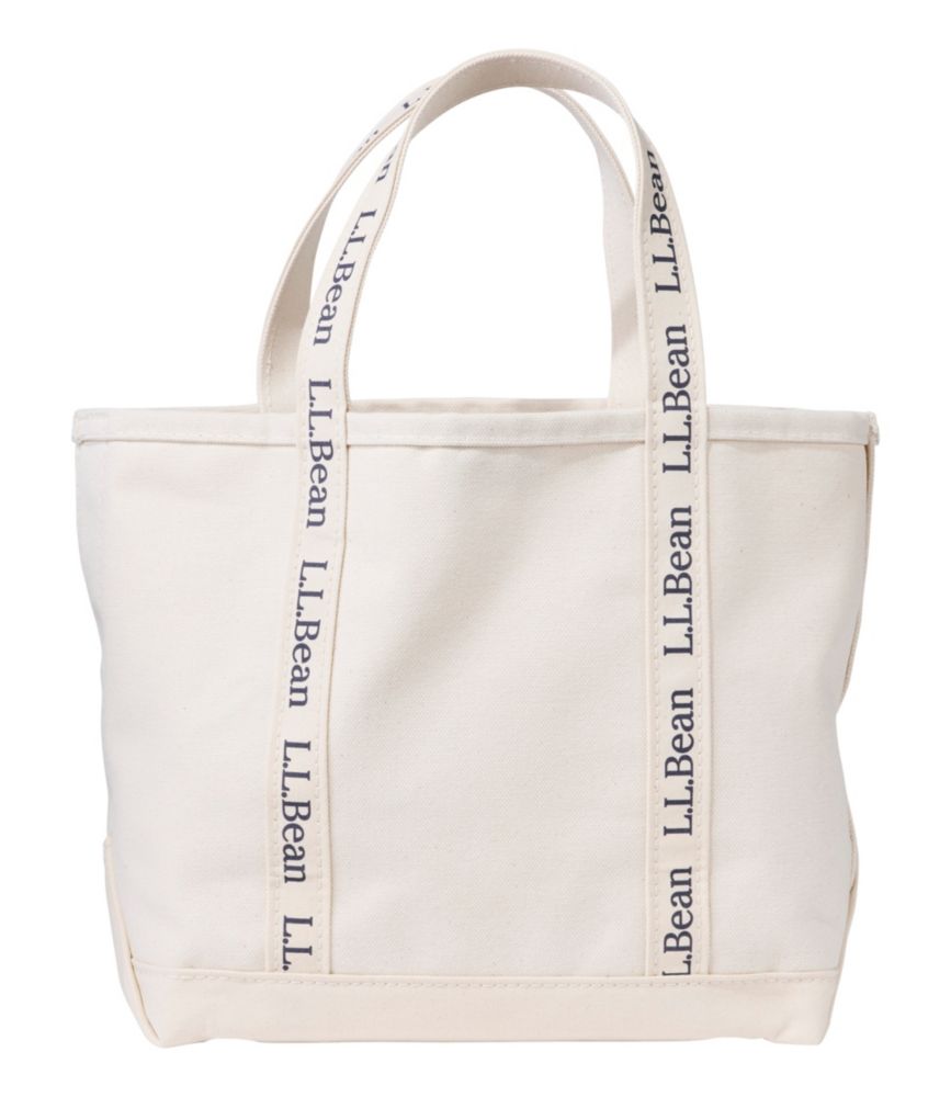 Boat and Tote&reg;, L.L.Bean Logo, Natural/Natural w/ Classic Navy Logo, small image number 2
