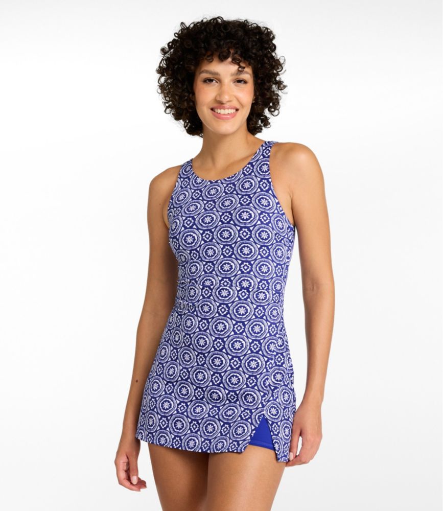 Women's BeanSport Swim Dress, Print