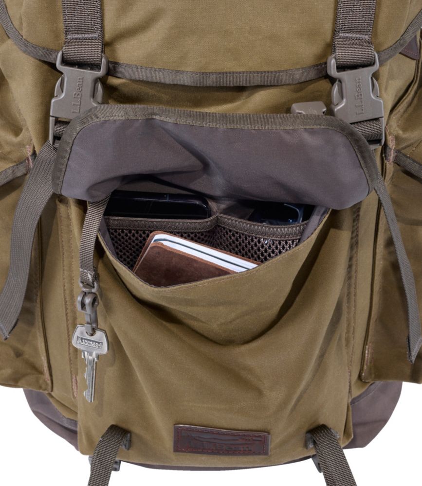 Continental Rucksack, Waxed Canvas