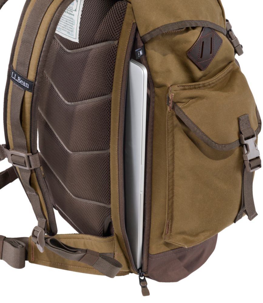 Continental Rucksack, Waxed Canvas