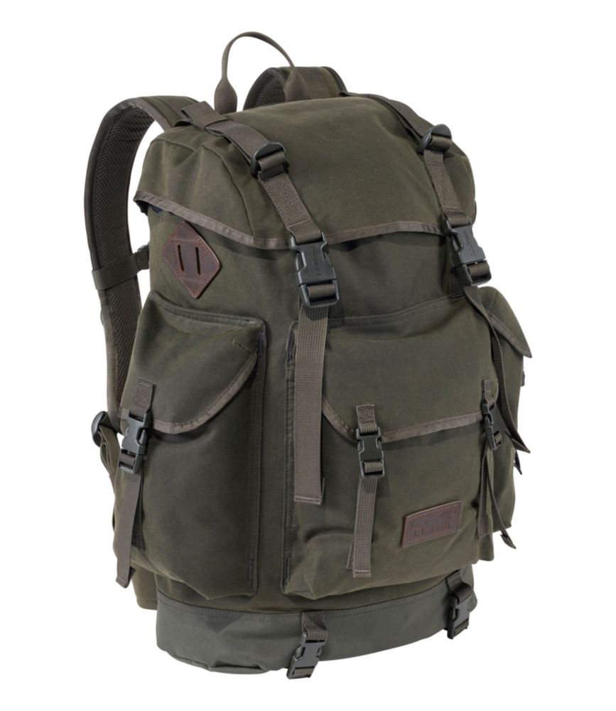 Continental Rucksack, Waxed Canvas