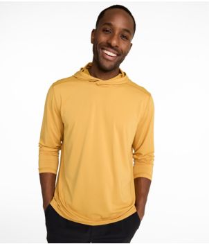 Men's Bold Coast Lifestyle Tee, Long-Sleeve Hooded, New