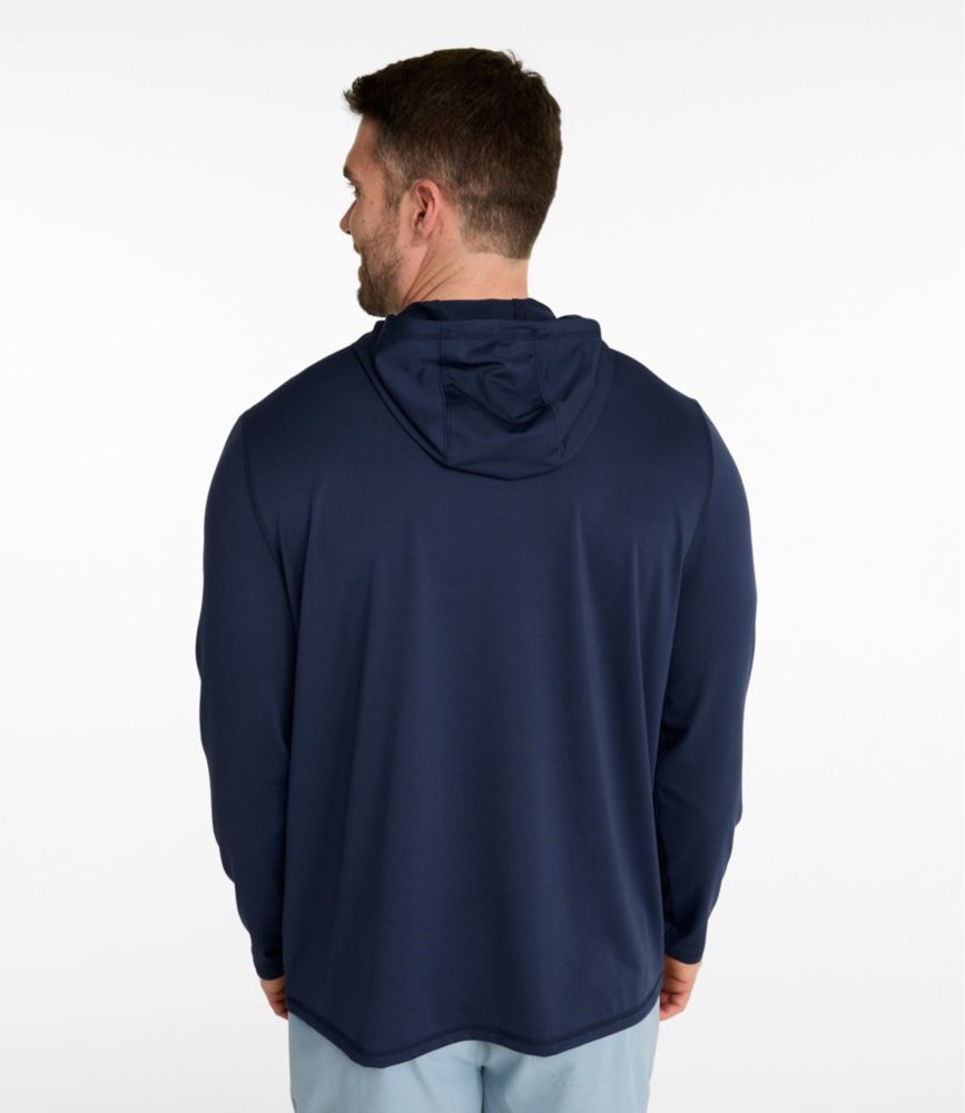 Men's Bold Coast Lifestyle Tee, Long-Sleeve Hooded Graphic