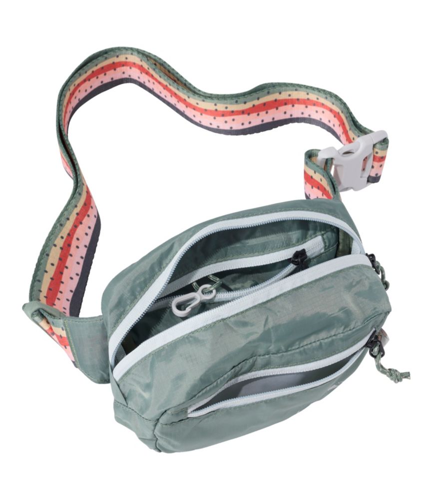 L.L.Bean Stowaway Waist Pack, Print Strap