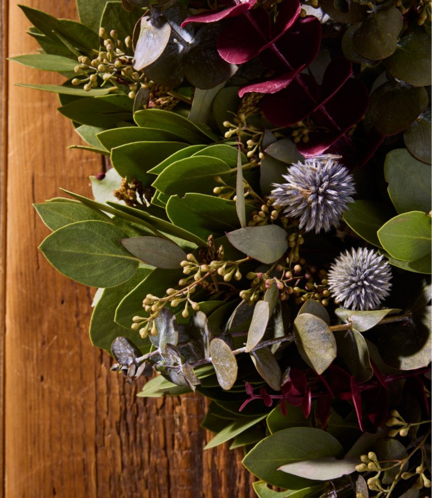 Mixed Eucalyptus Wreath, 20"