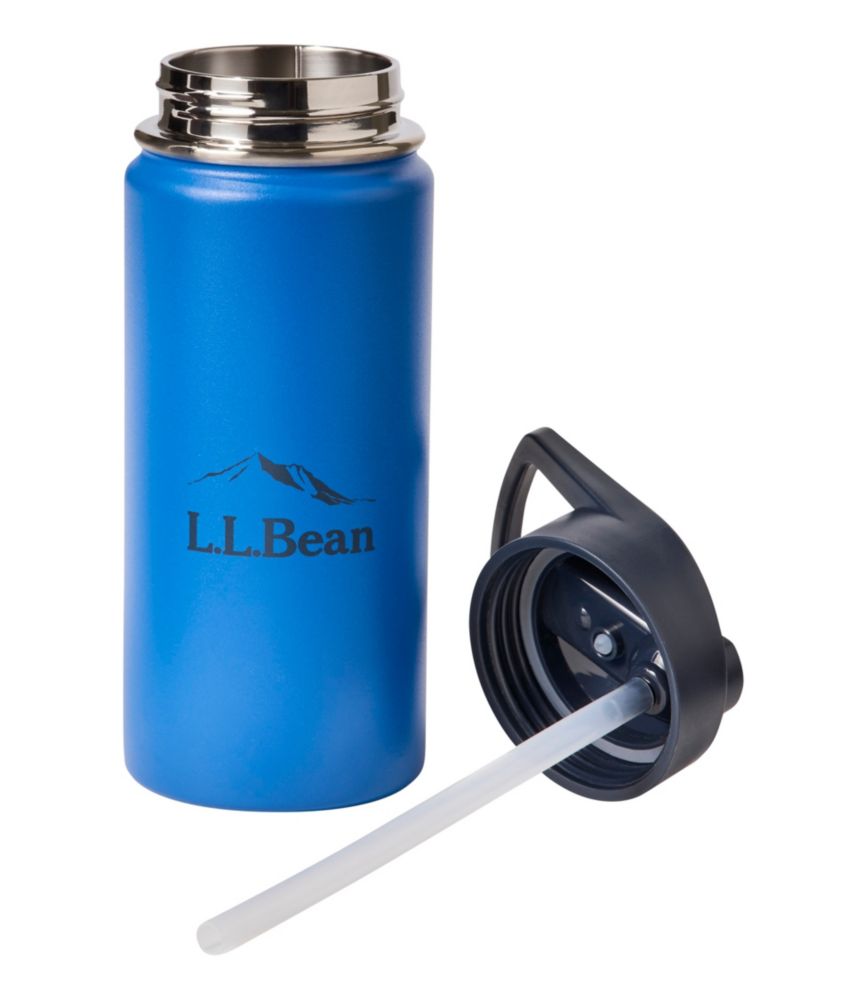 Bean Canteen Insulated Straw Water Bottle Straw, 16 oz., Royal Blue, small image number 2