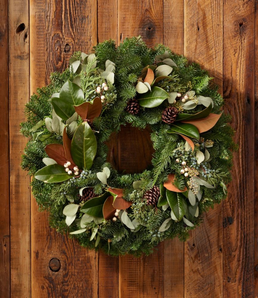 Magnolia Eucalyptus Wreath, 24"