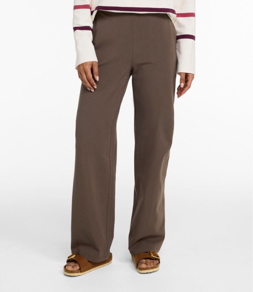 Women's Perfect Fit Pants, Wide Straight-Leg