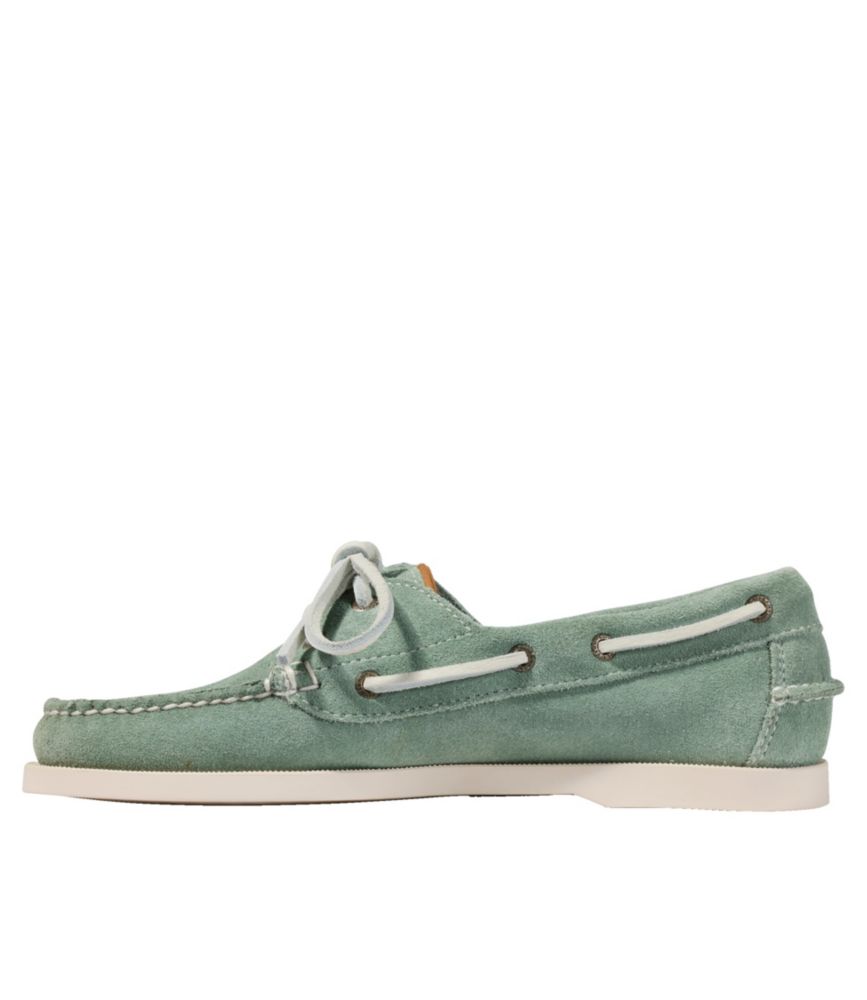 Women's Casco Bay Boat Mocs, Bone Nubuck, small image number 2