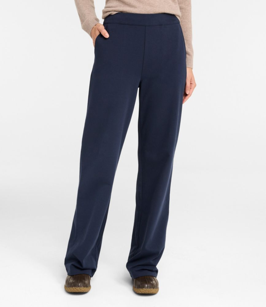 Women's Perfect Fit Pants, Wide Straight-Leg