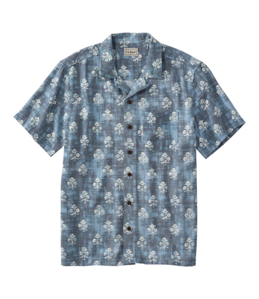 Men's Sunwashed Summer Shirt, Slightly Fitted Untucked Fit