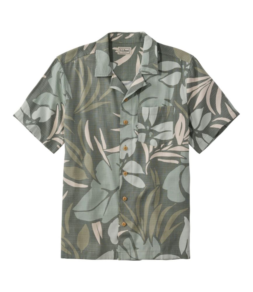 Men's Sunwashed Summer Shirt, Slightly Fitted Untucked Fit