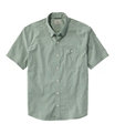 Comfort Stretch Performance Chambray Short Sleeve Shirt Slightly Fitted Men's Regular, Faded Sage, small image number 0