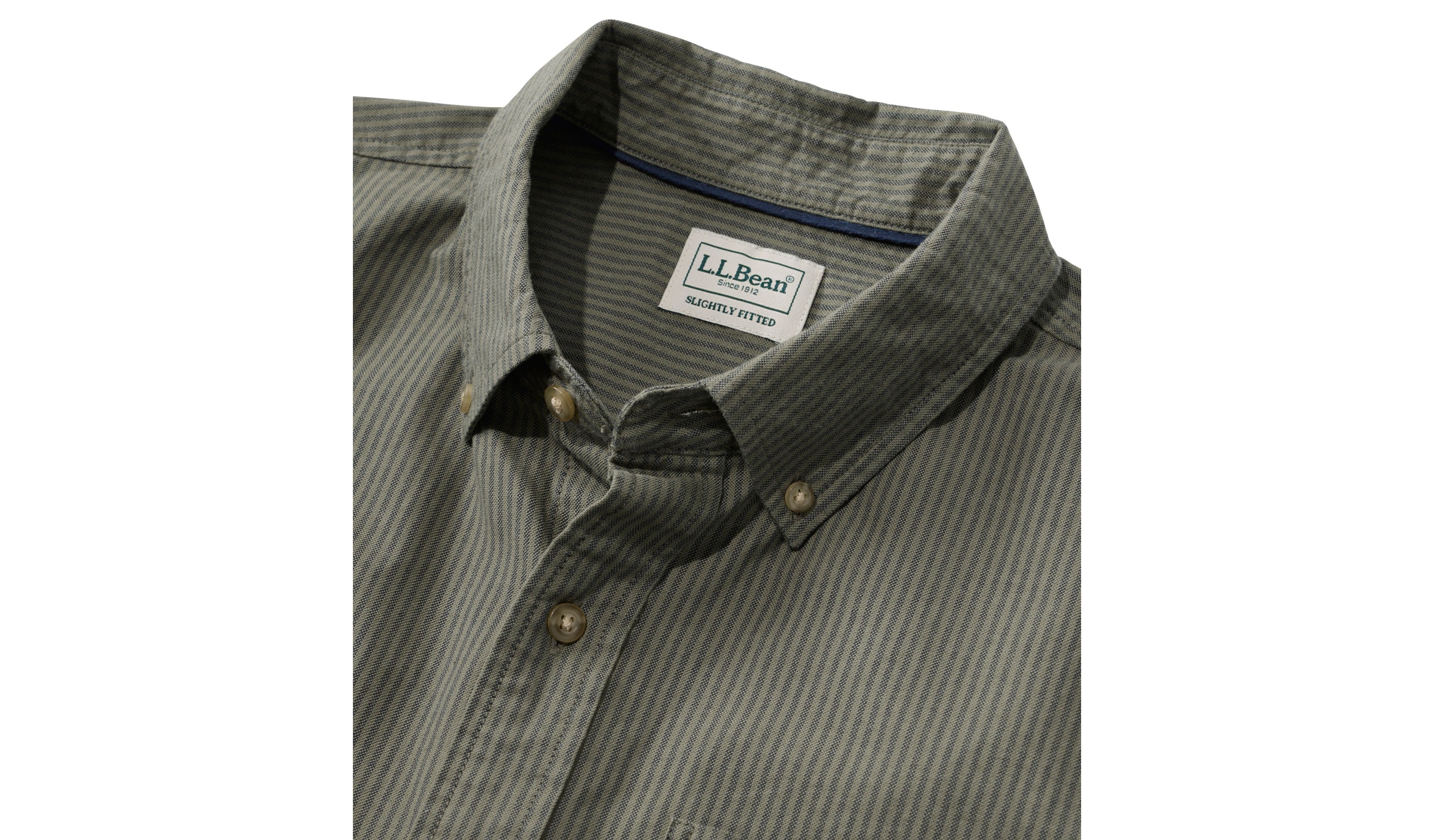 Men's Sunwashed Oxford Shirt, Slightly Fitted