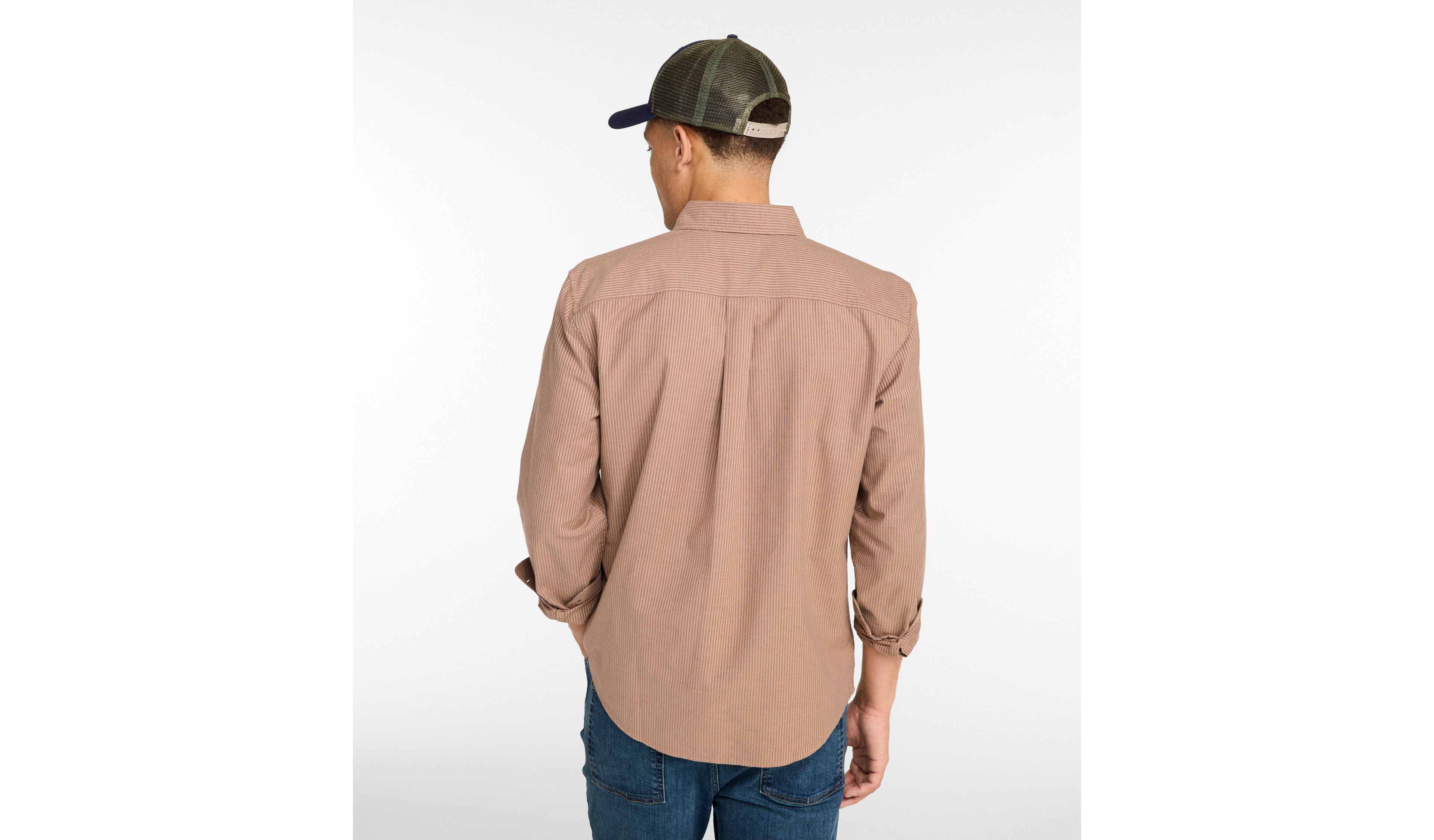 Men's Sunwashed Oxford Shirt, Slightly Fitted