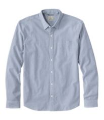 yu　0527 Men's Wrinkle-Free Pinpoint Oxford Cloth Shirt, Traditional Fit