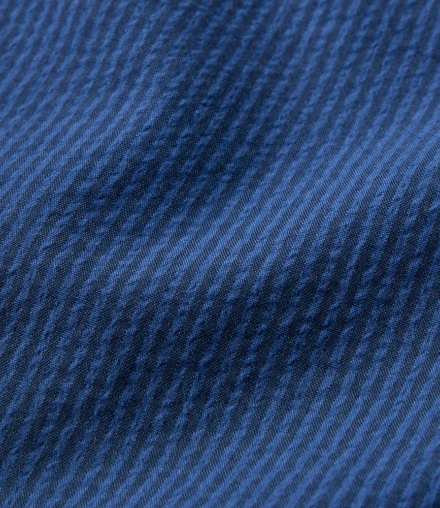 Men's Comfort Stretch Performance® Seersucker Shirt, Long-Sleeve, Slightly Fitted Untucked Fit, Stripe