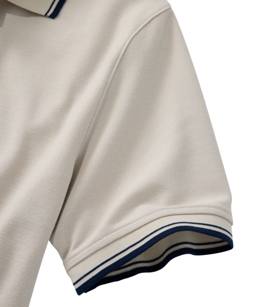 Men's Premium Double L® Polo, Banded Short-Sleeve, Tipped