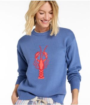 Women's The Original Double L® Sweater, Novelty Crewneck, New