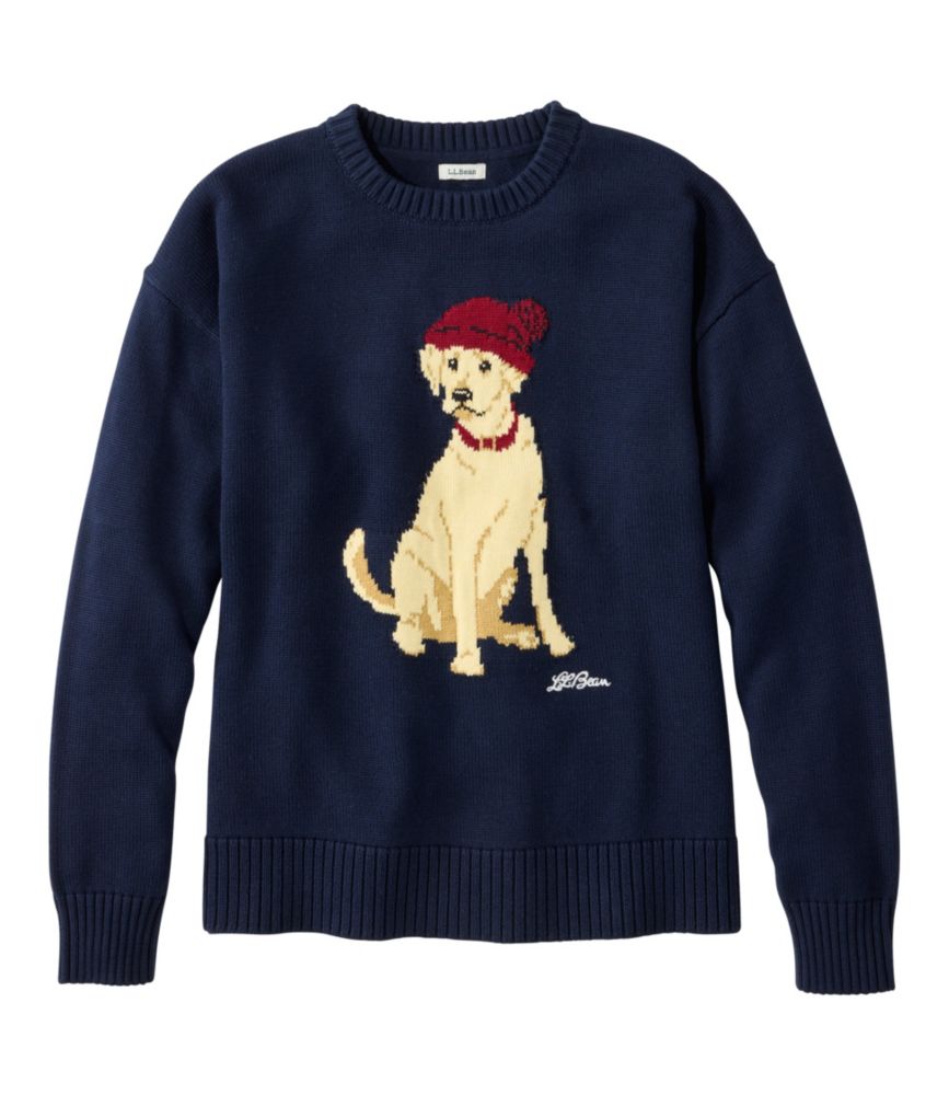Classic Navy Holiday Dog