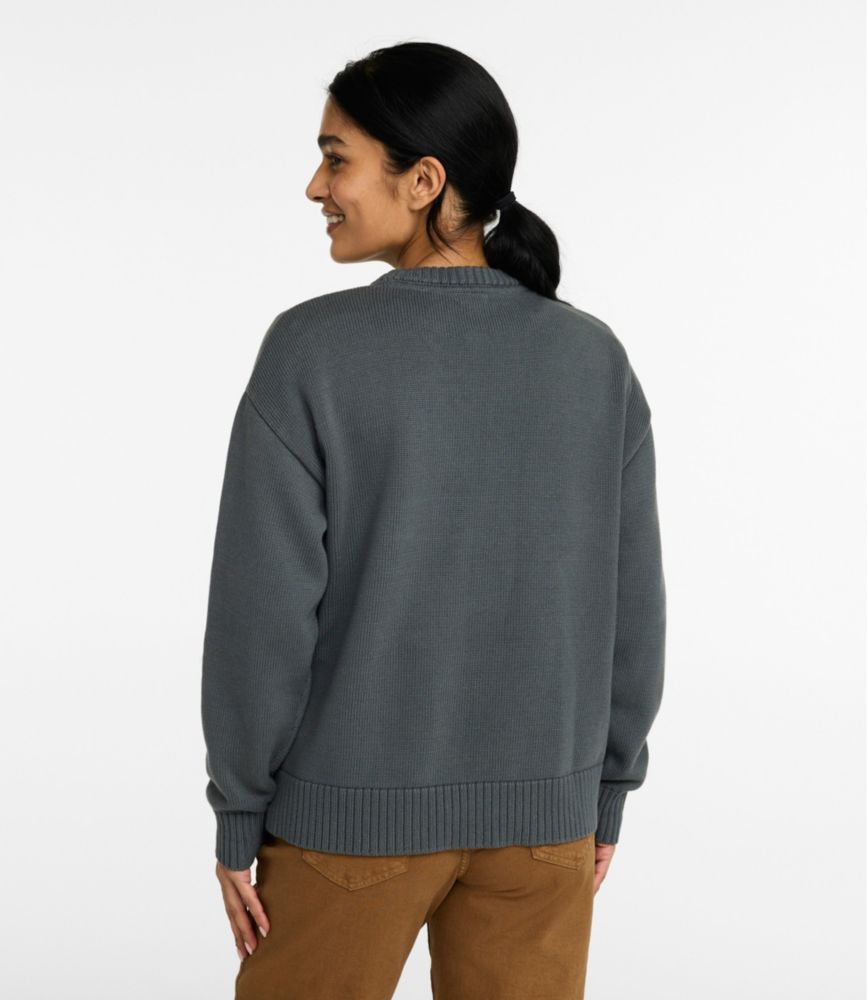 Women's The Original Double L® Sweater, Novelty Crewneck