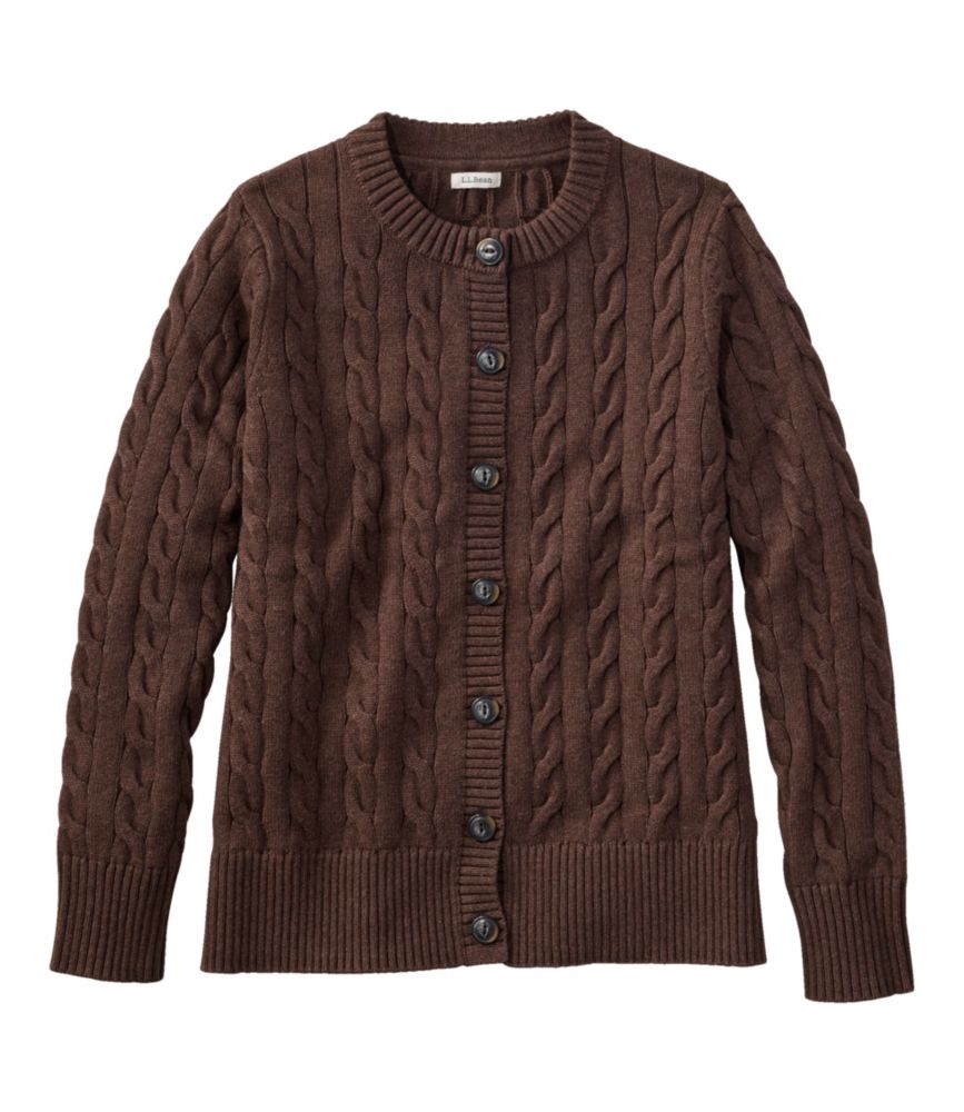 Women's The Original Double L® Sweater, Cable Cardigan