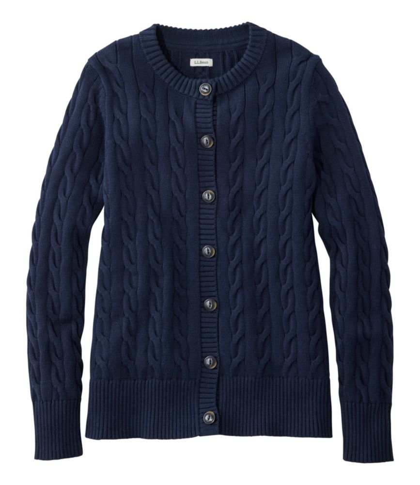 Women's The Original Double L® Sweater, Cable Cardigan