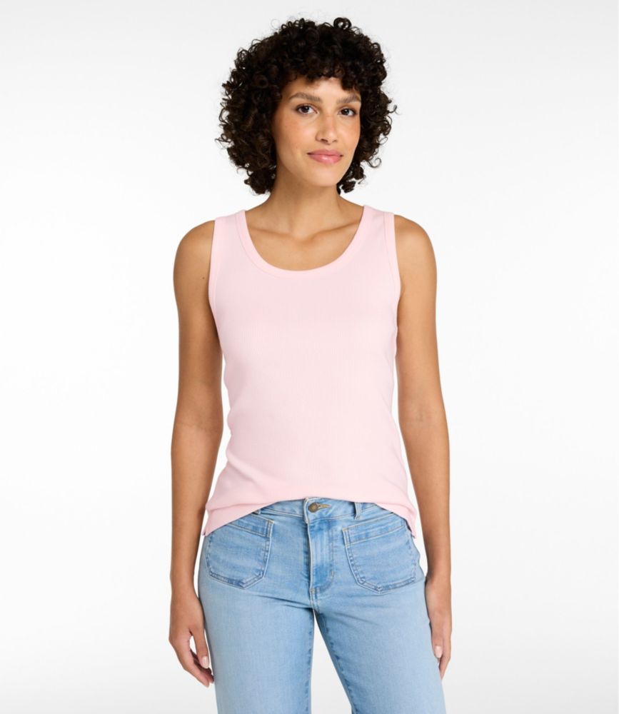 Women's Bean's Ribbed Layering Tank, New