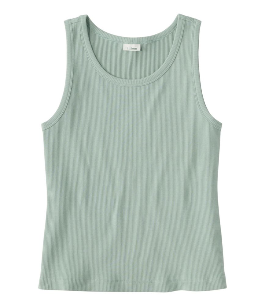 Women's Bean's Ribbed Layering Tank, New