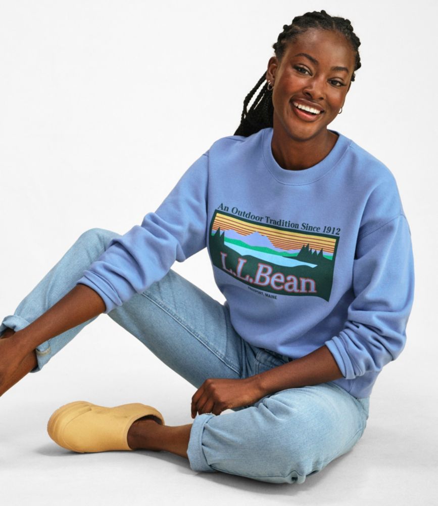 Women's Essential Sweatshirt, Crewneck Logo