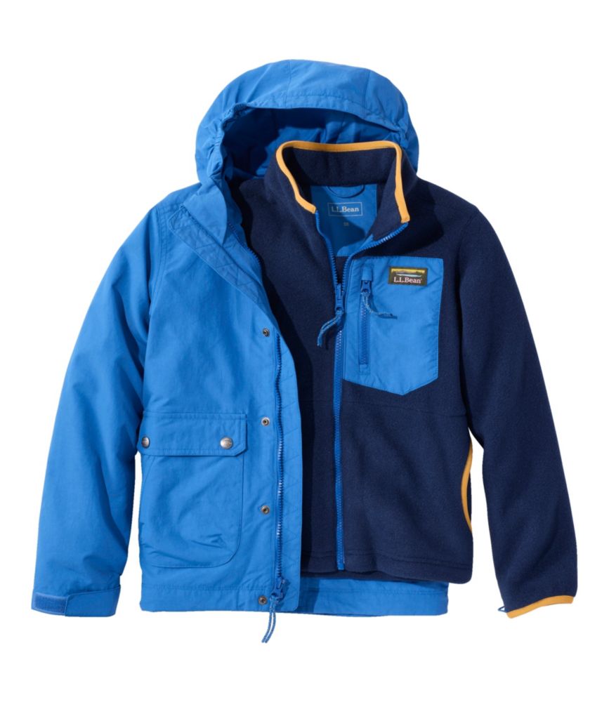 Kids' L.L.Bean Mountain Classic 3-in-1 Fleece Jacket