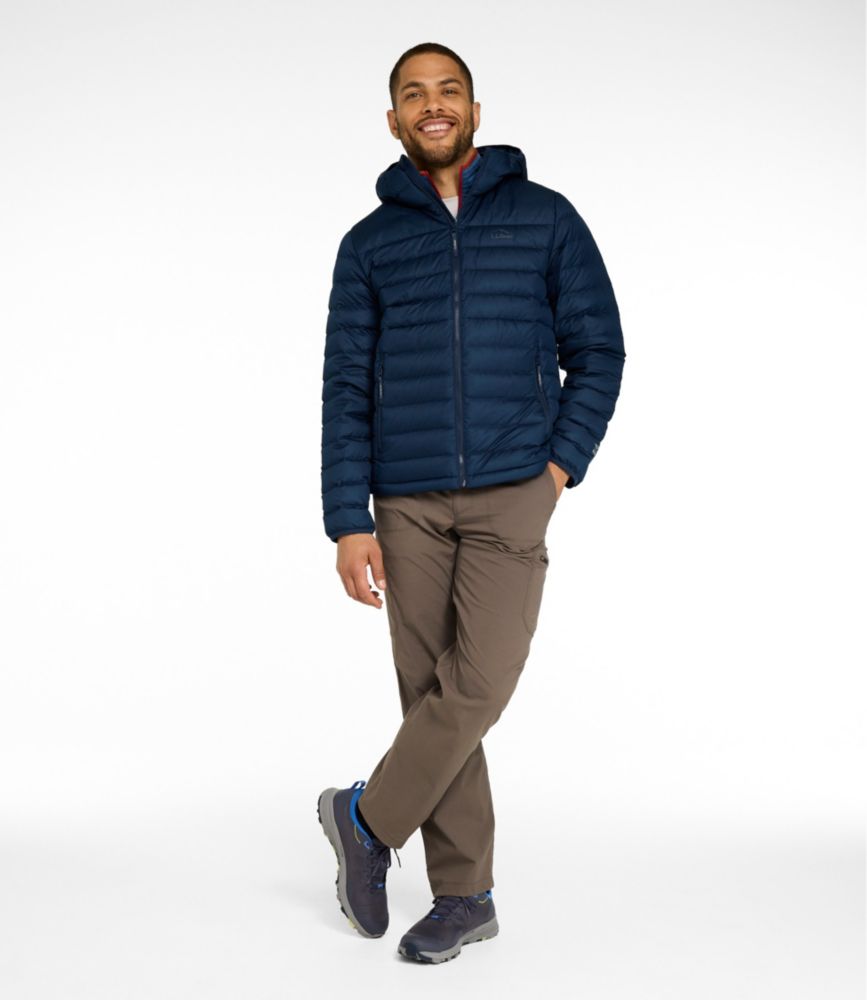 Men's Access Down Hooded Puffer, Nautical Navy, small image number 4