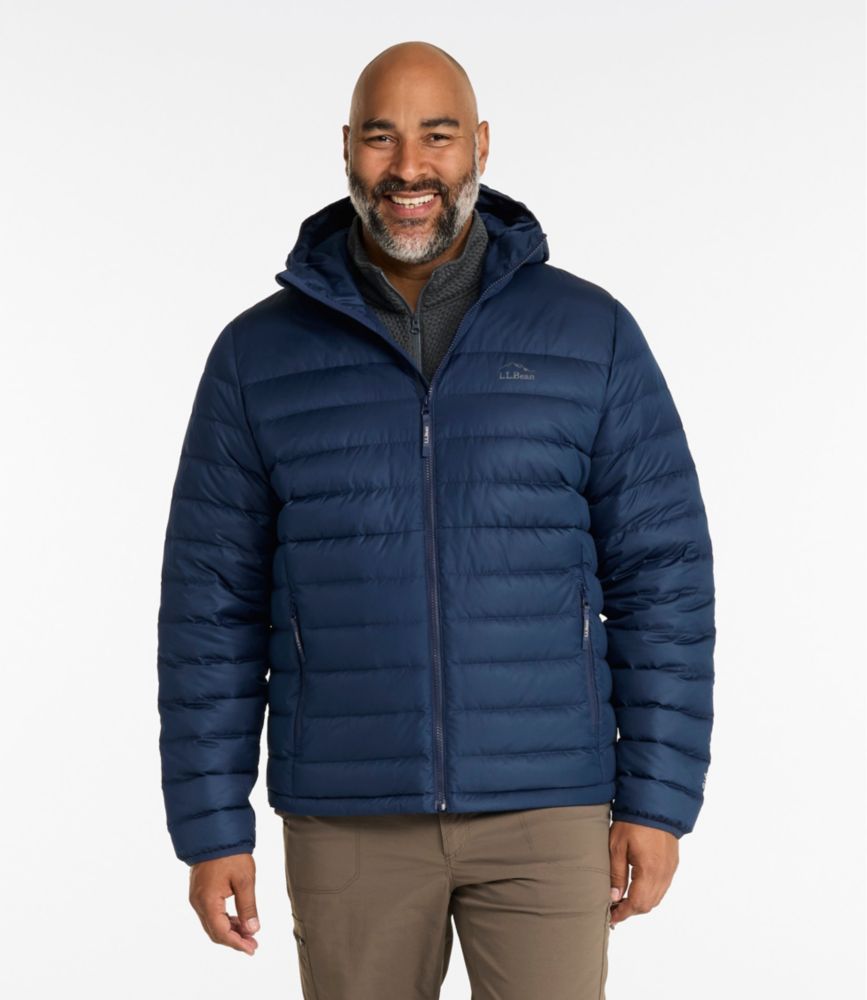 Men's Access Down Hooded Puffer, Nautical Navy, small image number 7
