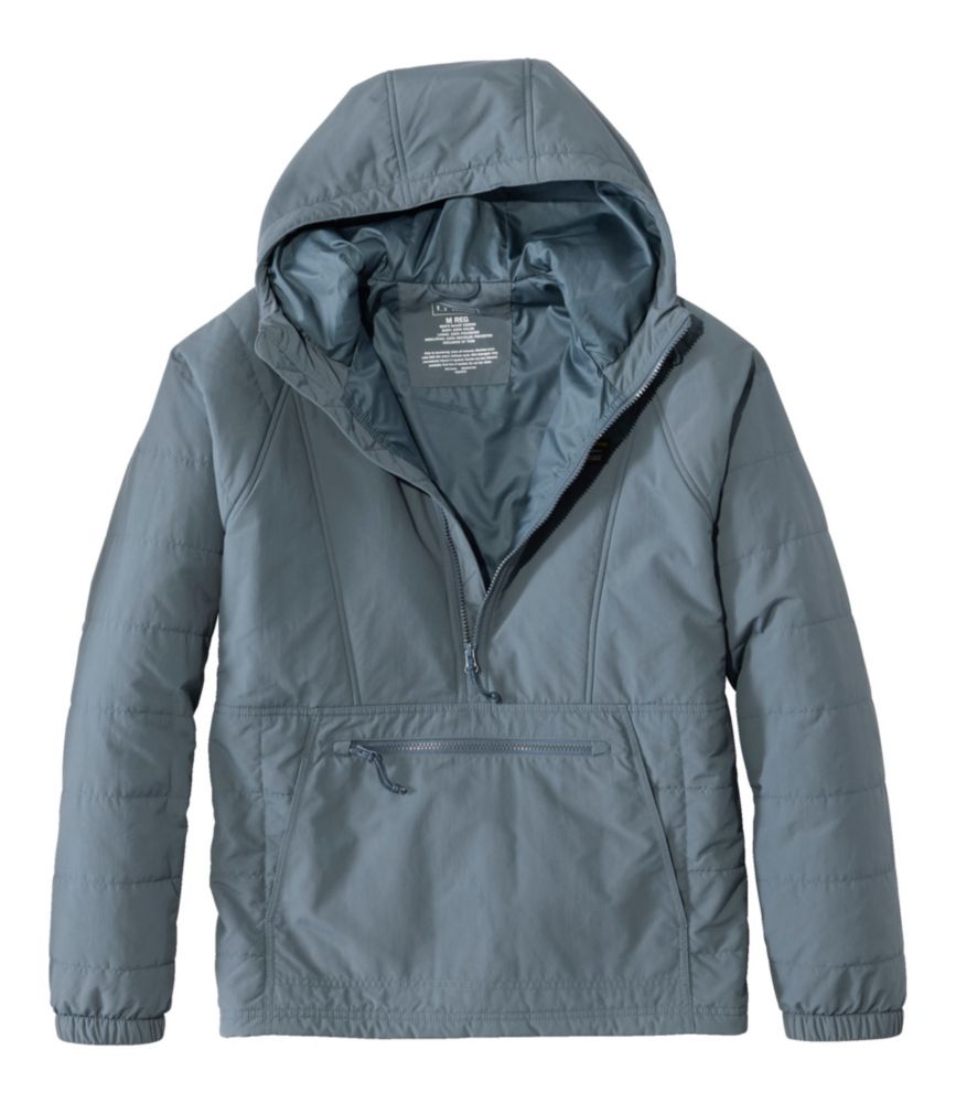 Men's Mountain Classic Insulated Anorak, Olive Gray, small image number 12