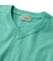 All Seasons Cotton Blend V-Neck Sweater Men's Regular, Silver Pine Heather, small image number 5