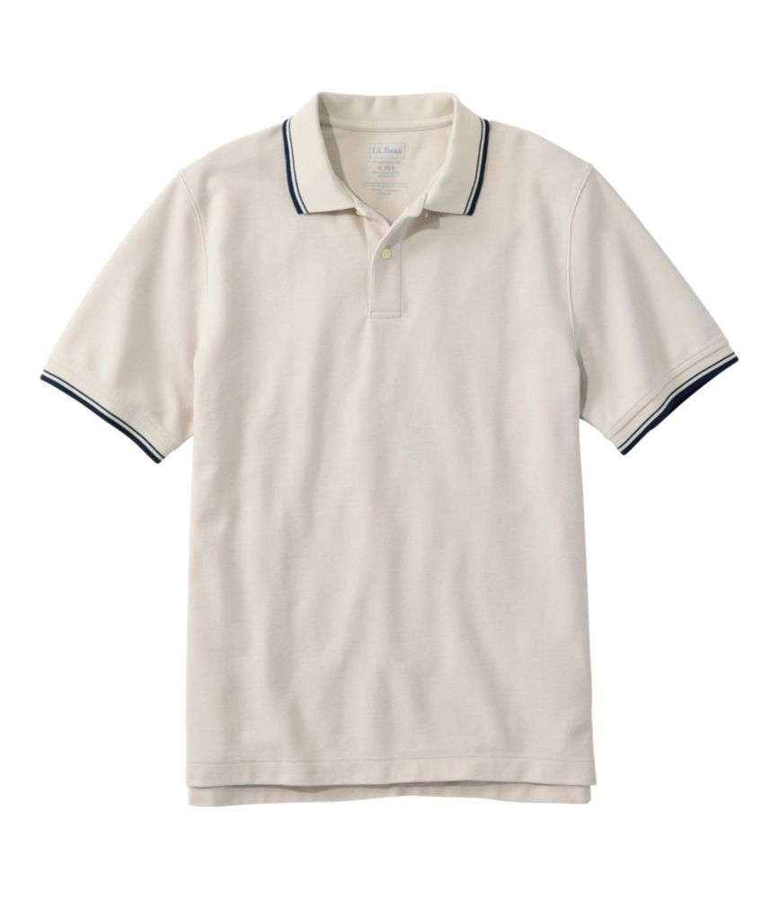 Men's Premium Double L® Polo, Banded Short-Sleeve, Tipped