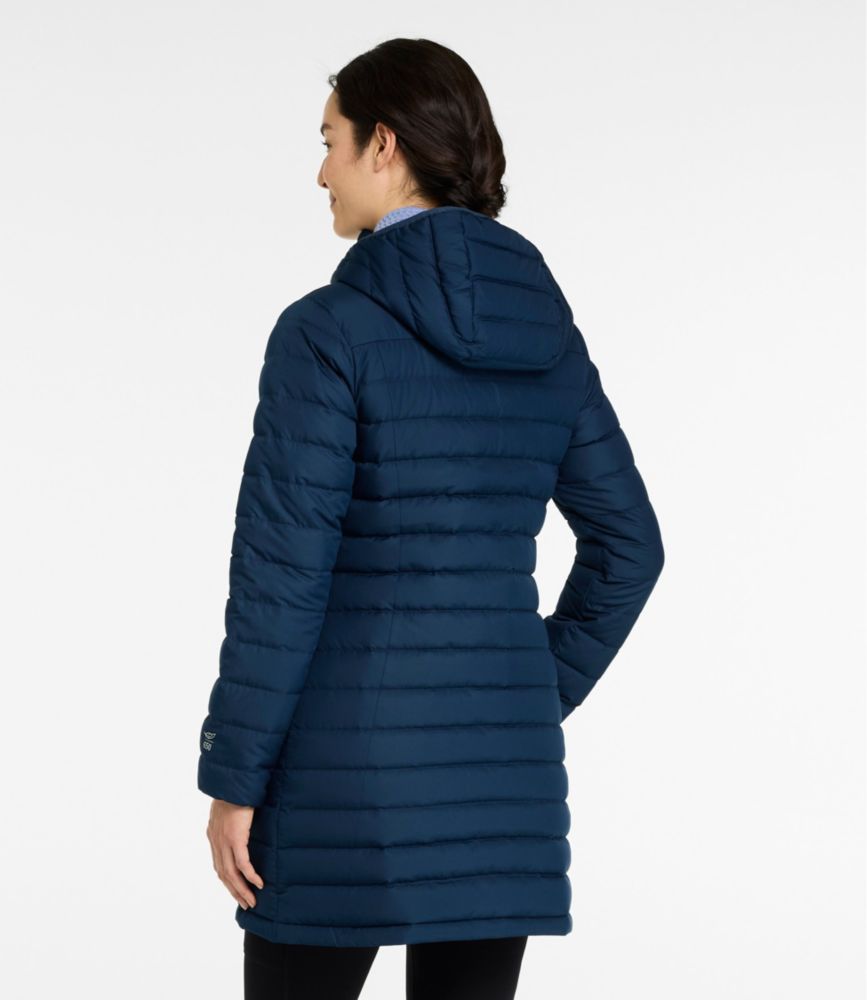 Women's Access Down Hooded Coat, Eggplant, small image number 3