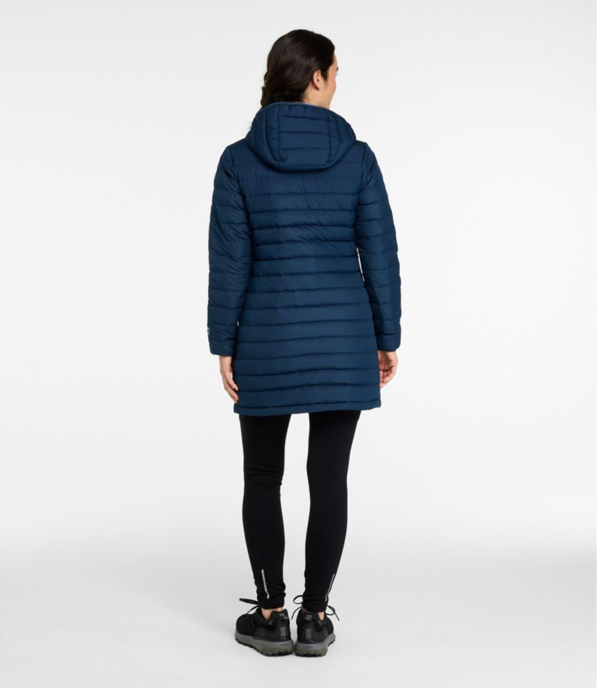 Women's Access Down Hooded Coat, Eggplant, small image number 5