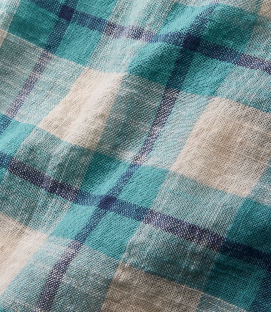 Women's L.L.Bean Day Breeze Shirt, Short-Sleeve Popover, Faded Sage Plaid, small image number 5