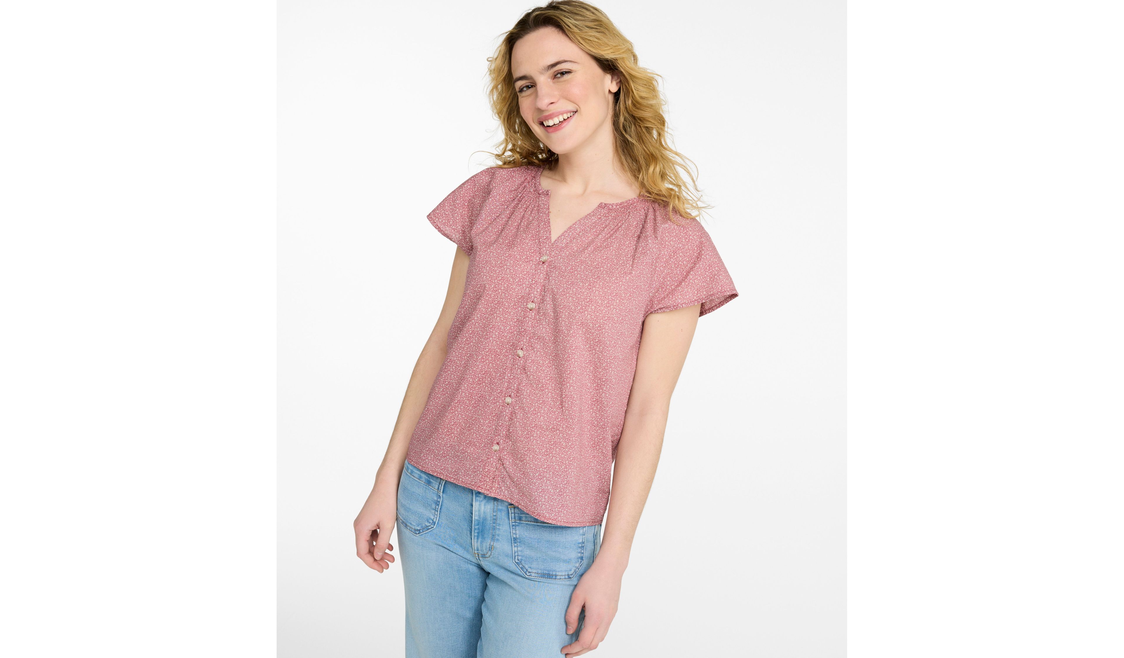 Women's Whisperweight Poplin Shirt, Short-Sleeve