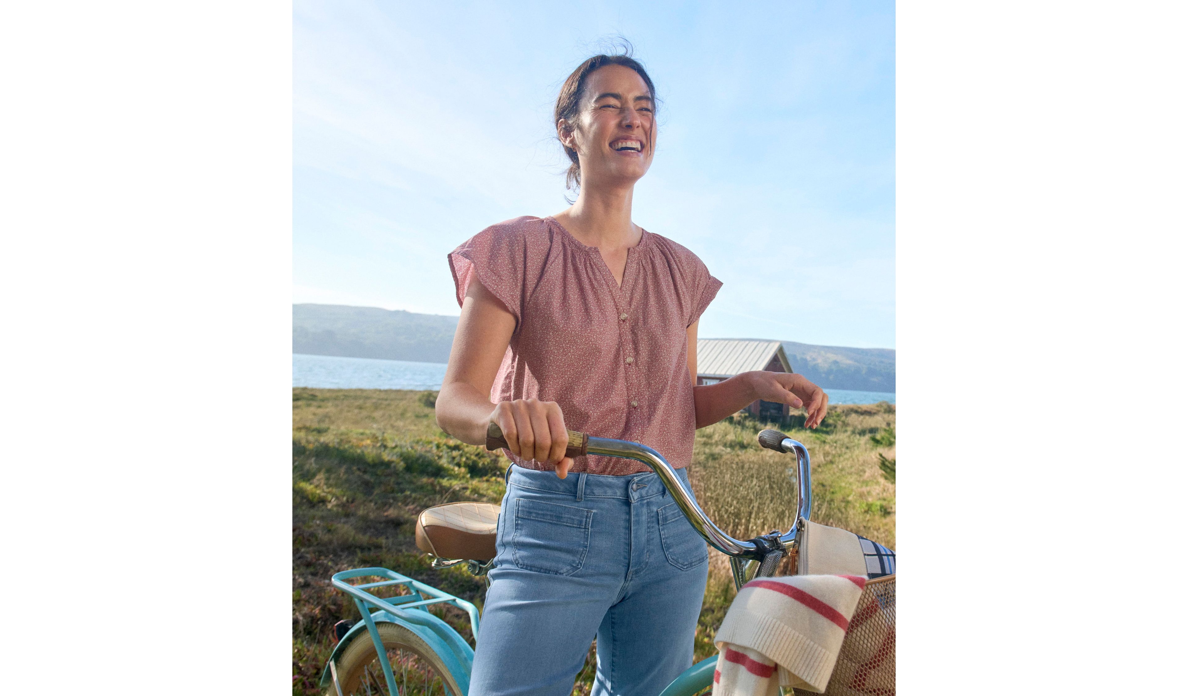 Women's Whisperweight Poplin Shirt, Short-Sleeve