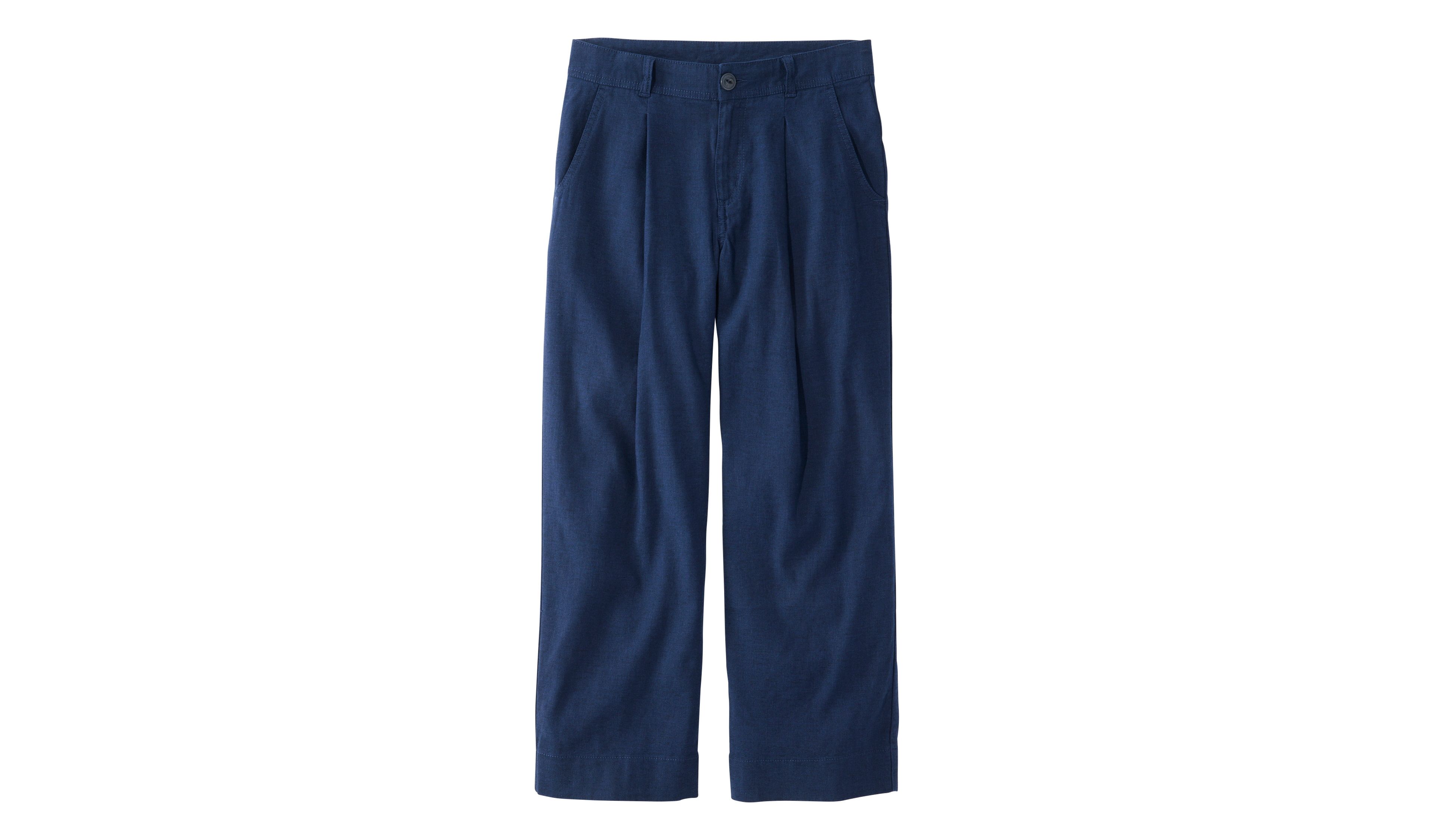 Women's Lakeside Linen-Blend Pants, Crop