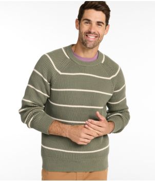 Men's Mariner Rib Crew Sweater, Stripe