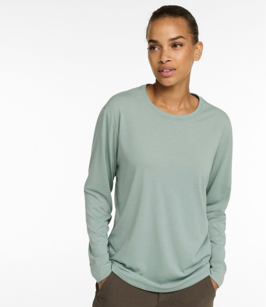 Women's Mountainside Crewneck Tee, Long-Sleeve, New