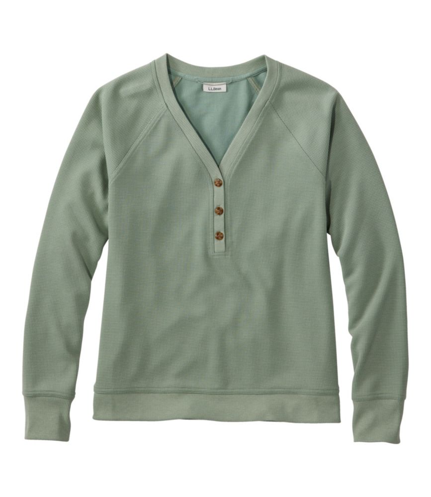 Women's Mountainside Micro Waffle Henley