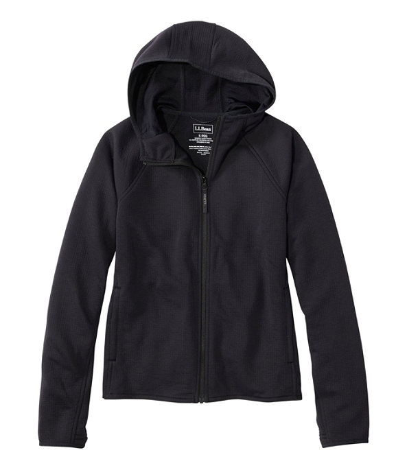 VentureTek Full-Zip Hoodie, Dark Black, large image number 0