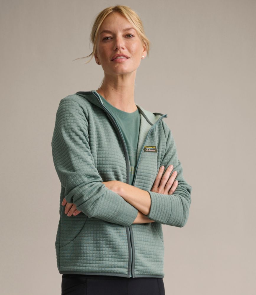 Women's Airlight Grid Full-Zip Jacket, Deep Lake Heather, small image number 7