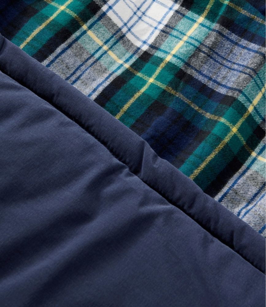 Flannel Lined Camp Double Sleeping Bag, 40°F