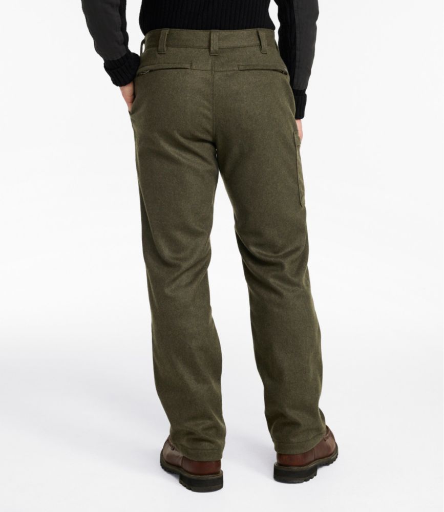 Men's Maine Guide Lightweight Lined Wool Pants