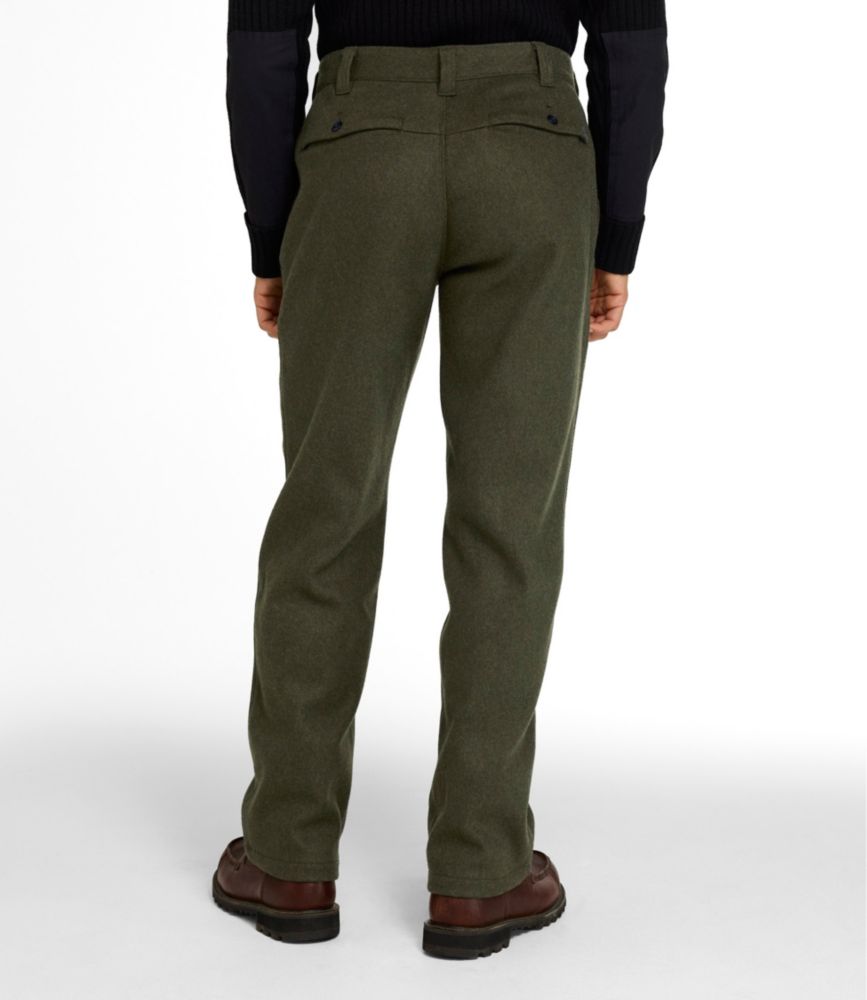 Men's Maine Guide II Unlined Wool Pants, Alloy Gray, small image number 3